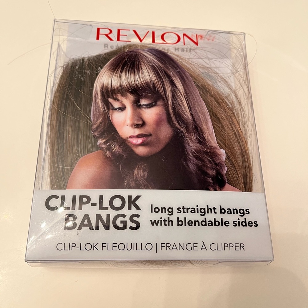 Revlon clip lok bangs